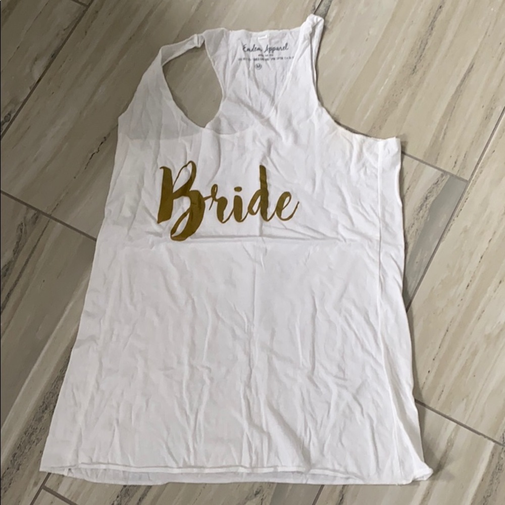 Bride Racer Back Tank